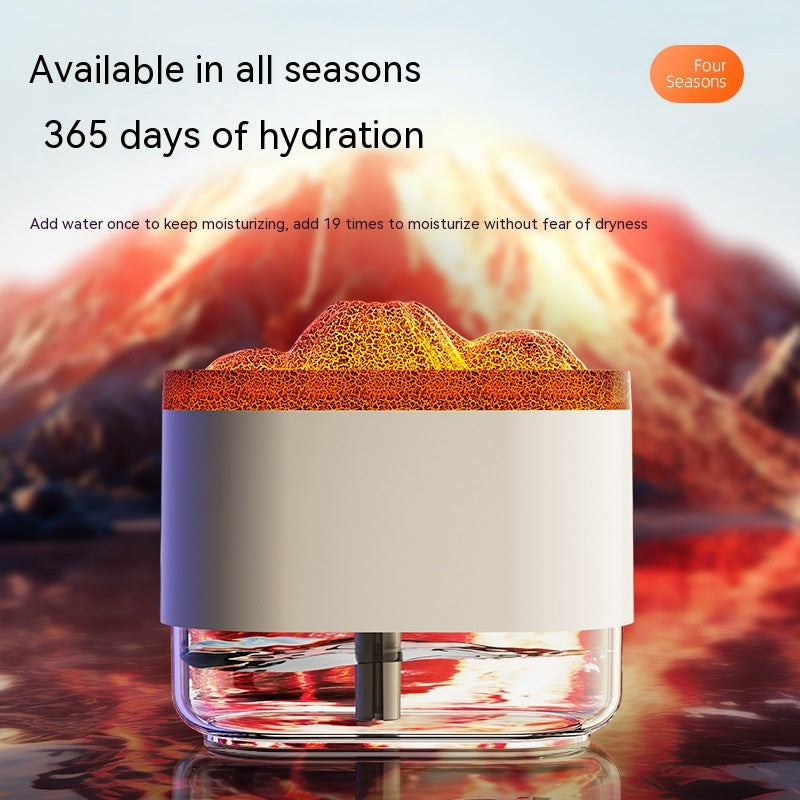 Simulation Volcano Humidifier USB Home